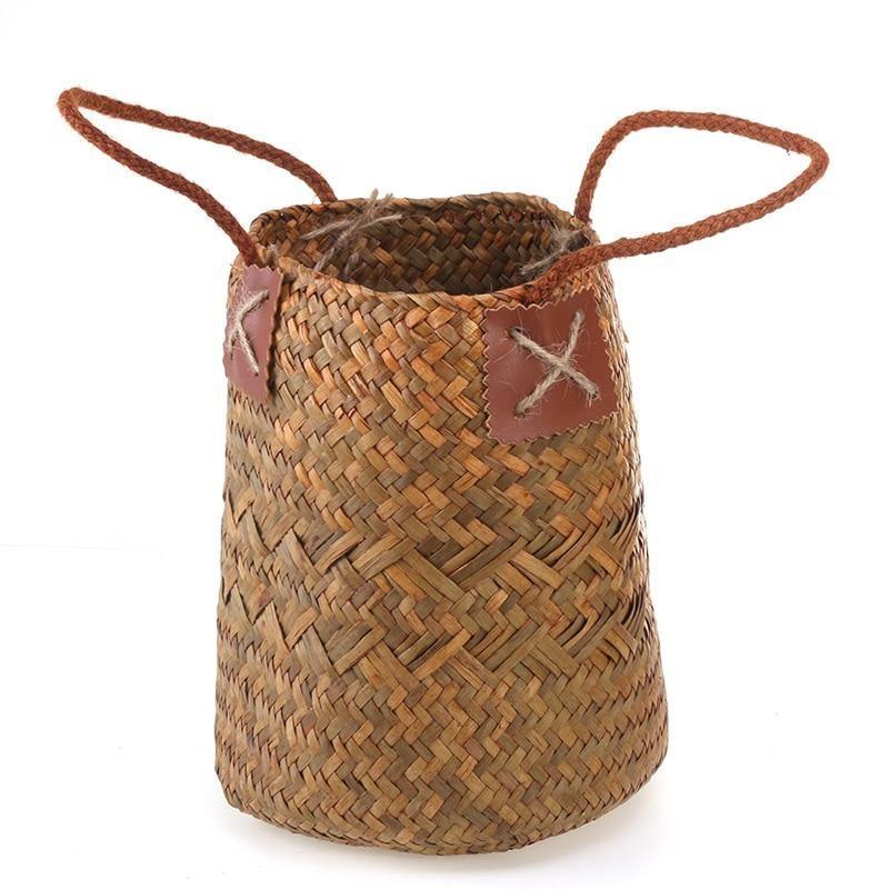 Structured storage bins Floroux with handles | Natural and elegant | Different sizes