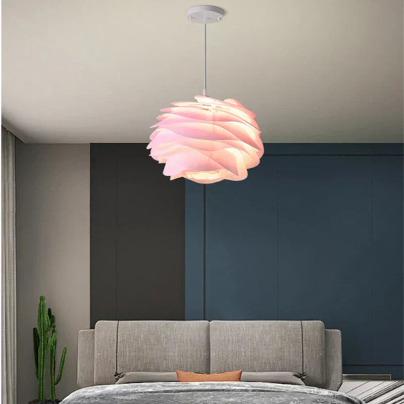LumiFlor - Éclairage de Plafond en Verre Fleur