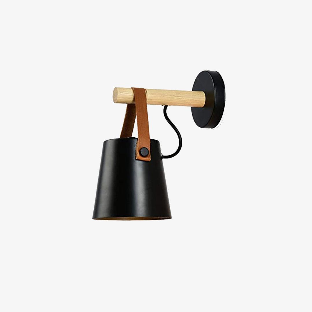 Floroux conical wall lamp in wood | Modern design | Eco-friendly | Interior decoration