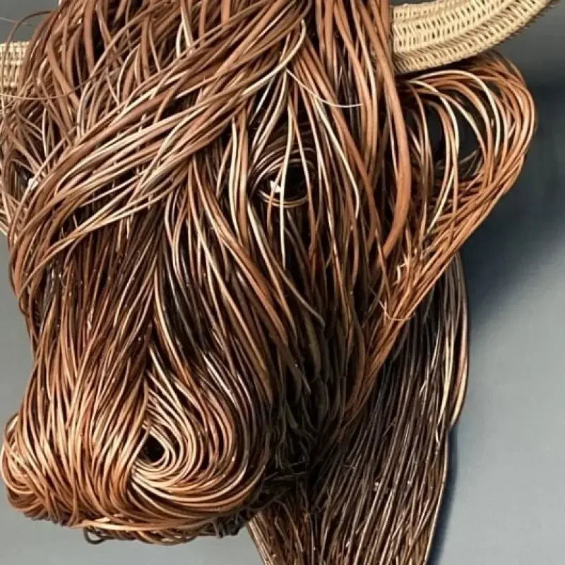 Tête de vache tissée – Cowy – Décoration murale – Artisanat