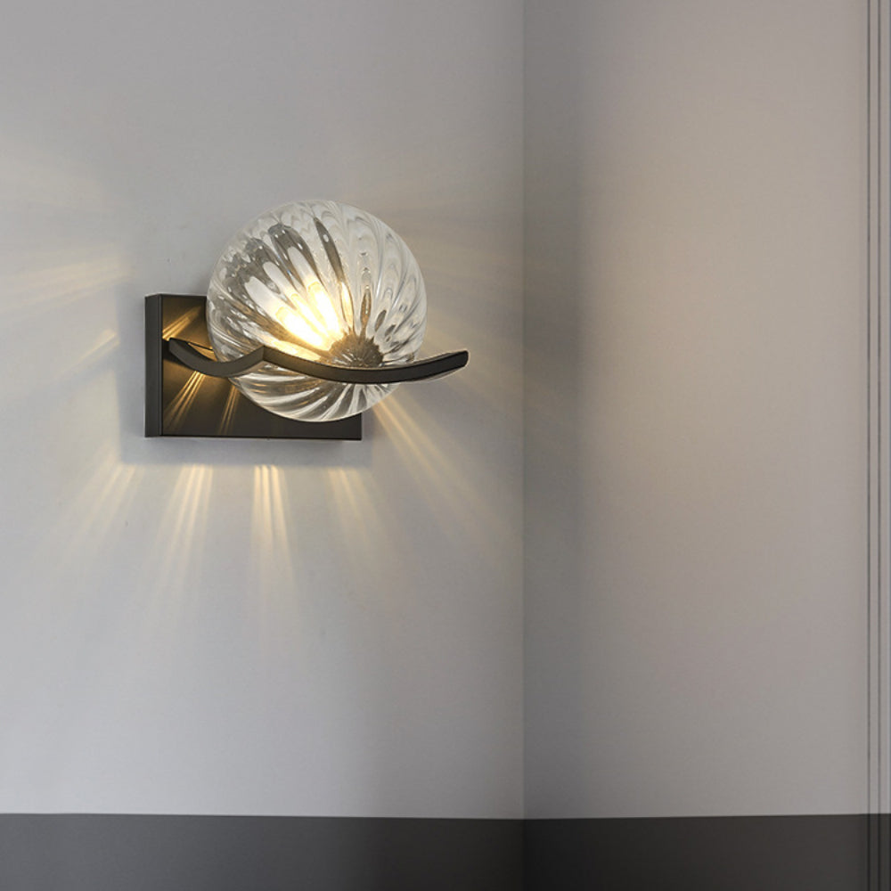 Floroux Applique Murale LED Verre