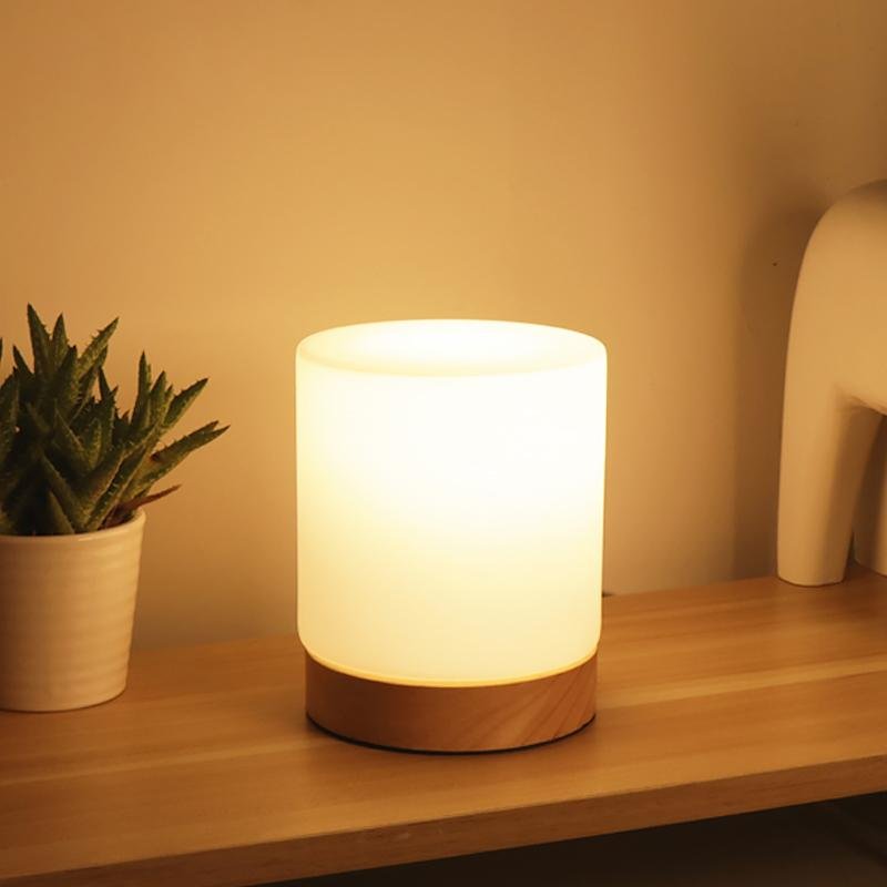 Floroux | Lampe de base en bois minimaliste