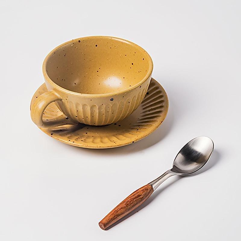 ElegantBowl – Set de 2 Bols en Grès avec Cuillère