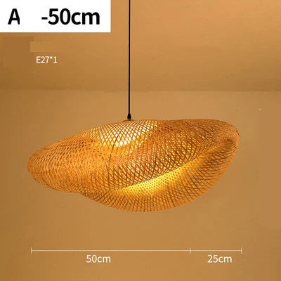 Floroux - Suspension en rattan fait main