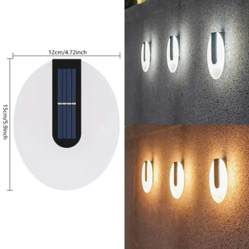 SolarFlair – Projecteur mural extérieur