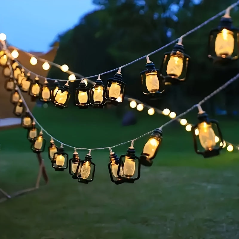 HolidayGlow - Rétro LED Guirlande Lumineuse