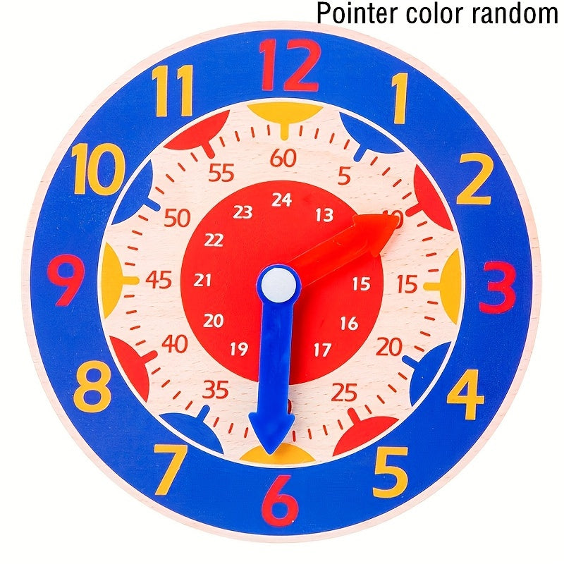 Floroux pour enfants - horloge d'apprentissage pour apprendre l'heure, parfaite en tant que cadeau de Noël et d'Halloween