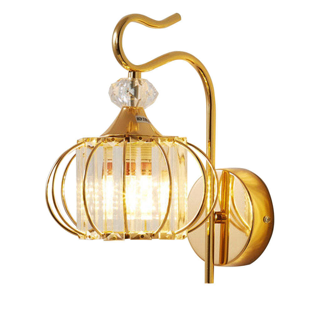 Lustre mural en cristal pour le salon