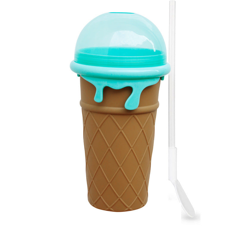 Tasse slushy grande de 500ml pour smoothies et glaces rapidement congelés