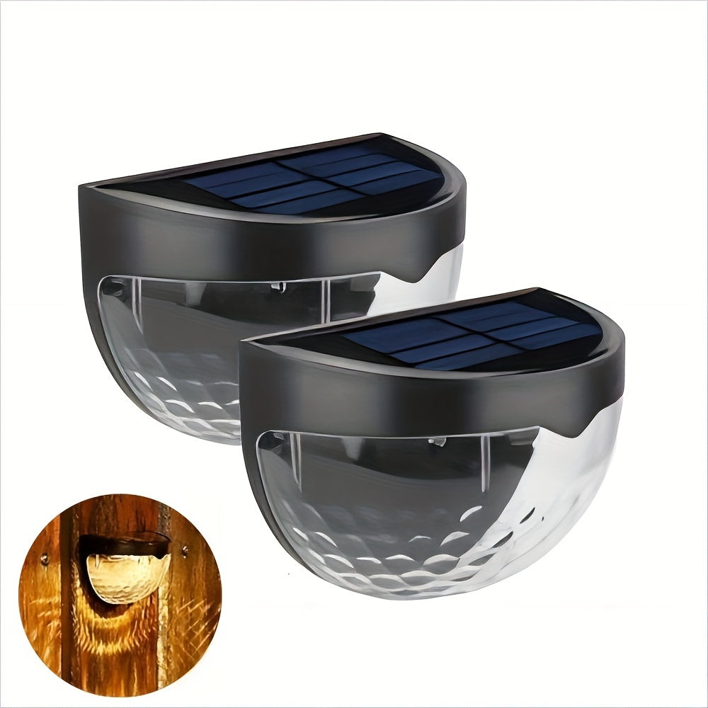 SolarGlow Lampe de clôture – Éclairage extérieur étanche