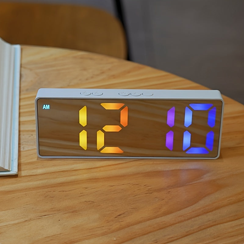 BrightTime Clock - Réveil LED lumineux avec date
