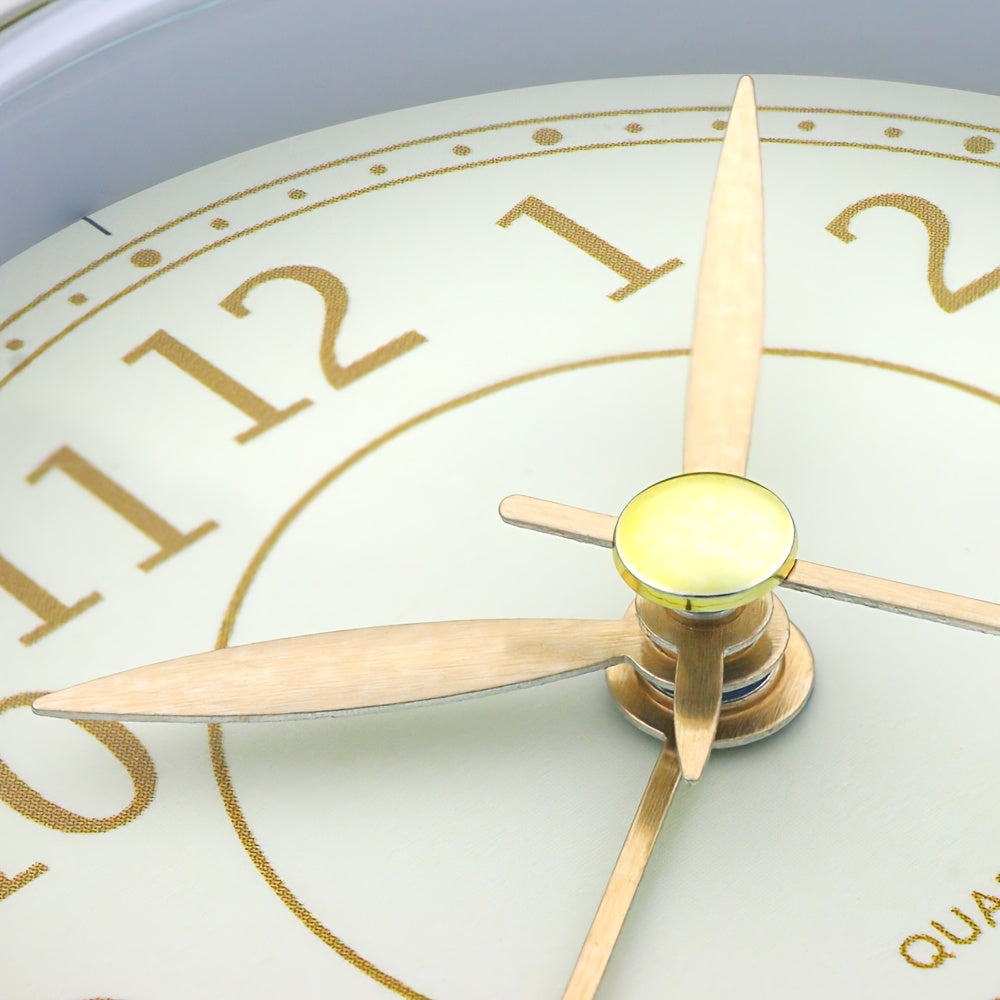 RetroTime Horloge - Réveil silencieux élégant avec éclairage nocturne