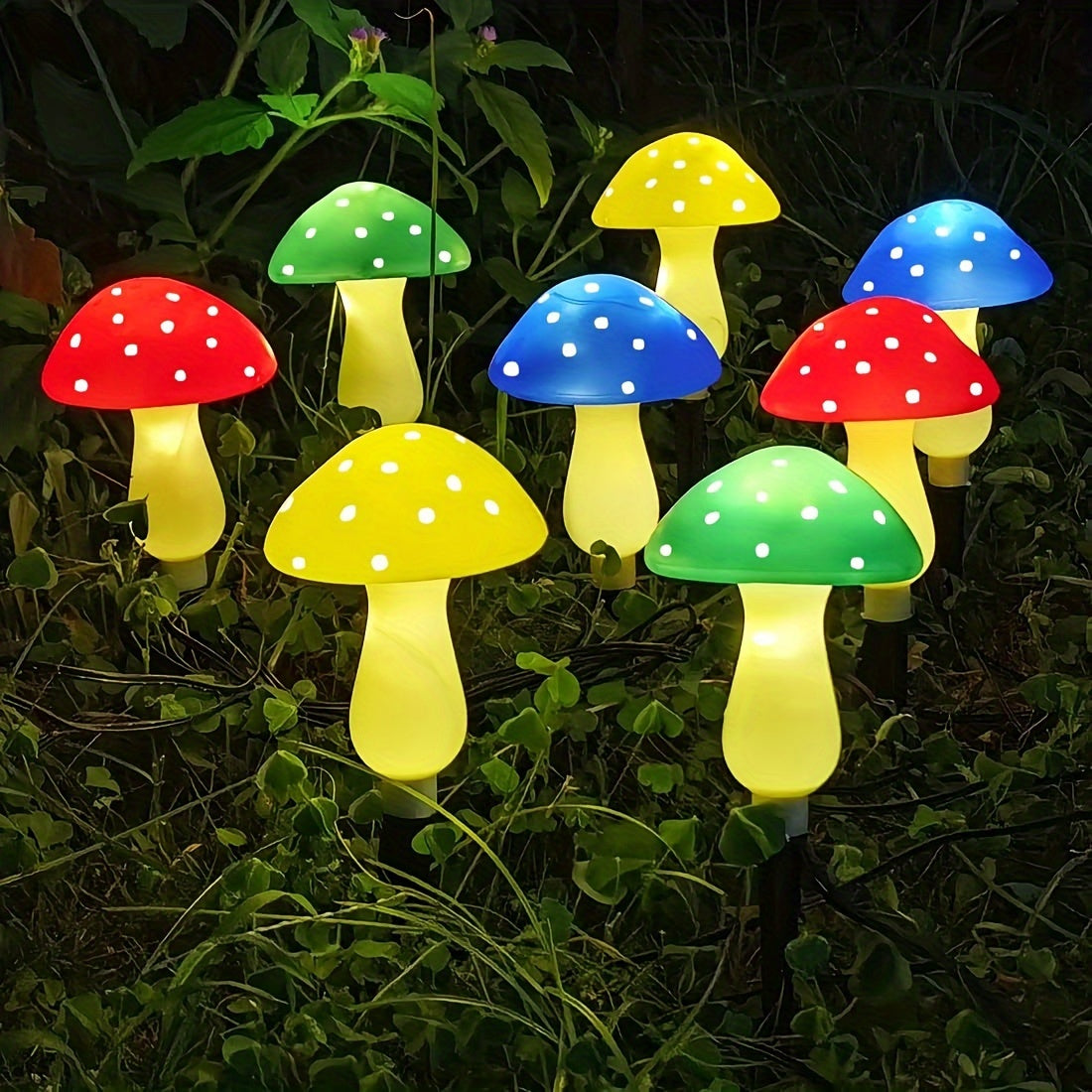 SolarGlow Lampe - Éclairage de jardin économique avec 8 modes