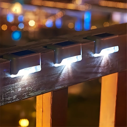SolarEdge Lights – Éclairage de jardin LED étanche avec panneau solaire