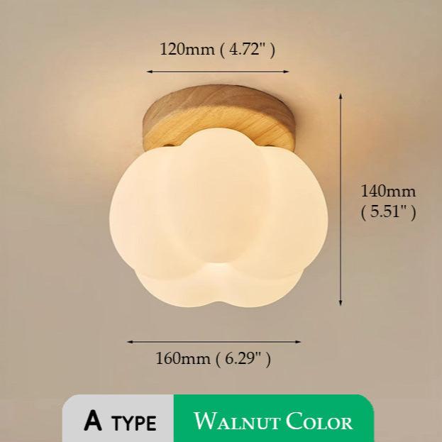 Floroux Flush Ceiling Light | LED Ceiling Lamp | Modern Design | Mood Light for Living Room & Bedroom