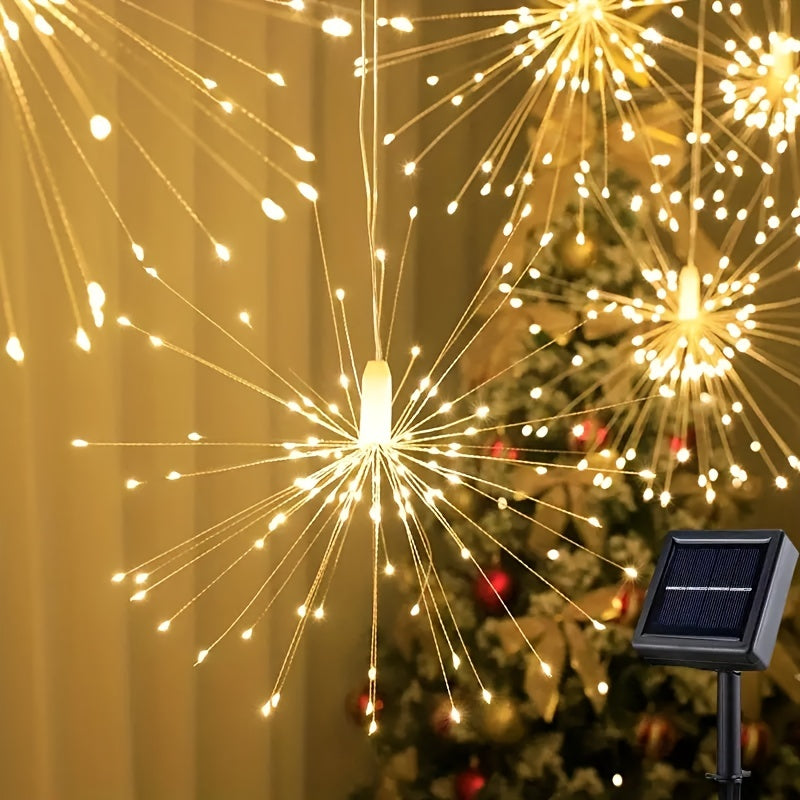 SolarGlow Light – Lampe de jardin LED solaire élégante 90 LEDs
