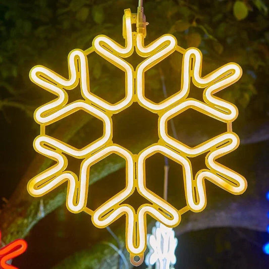 SterrenLicht - Éclairage magique à LED flocons de neige pour fêtes