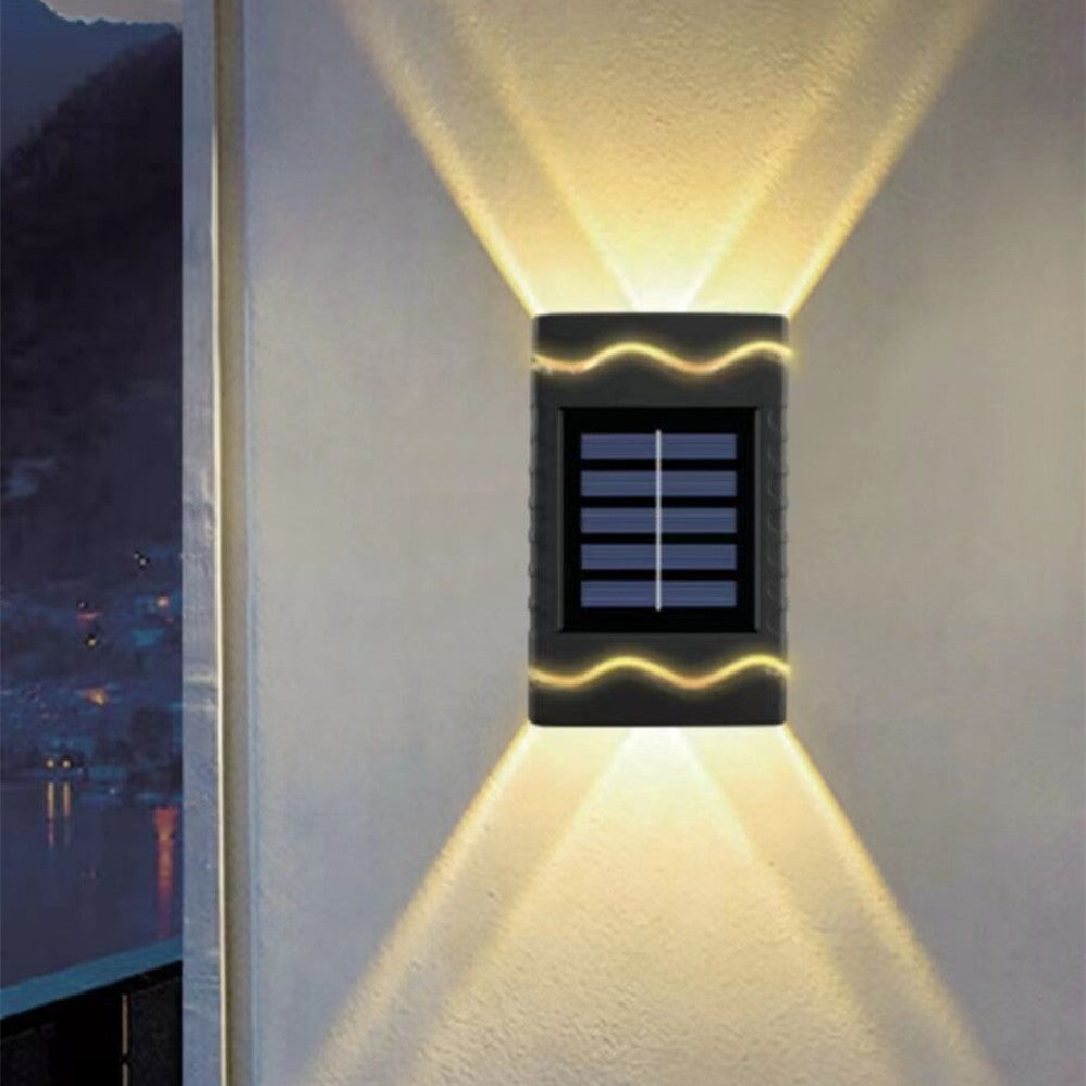 Floroux - Appliques murales solaires LED sans fil innovantes