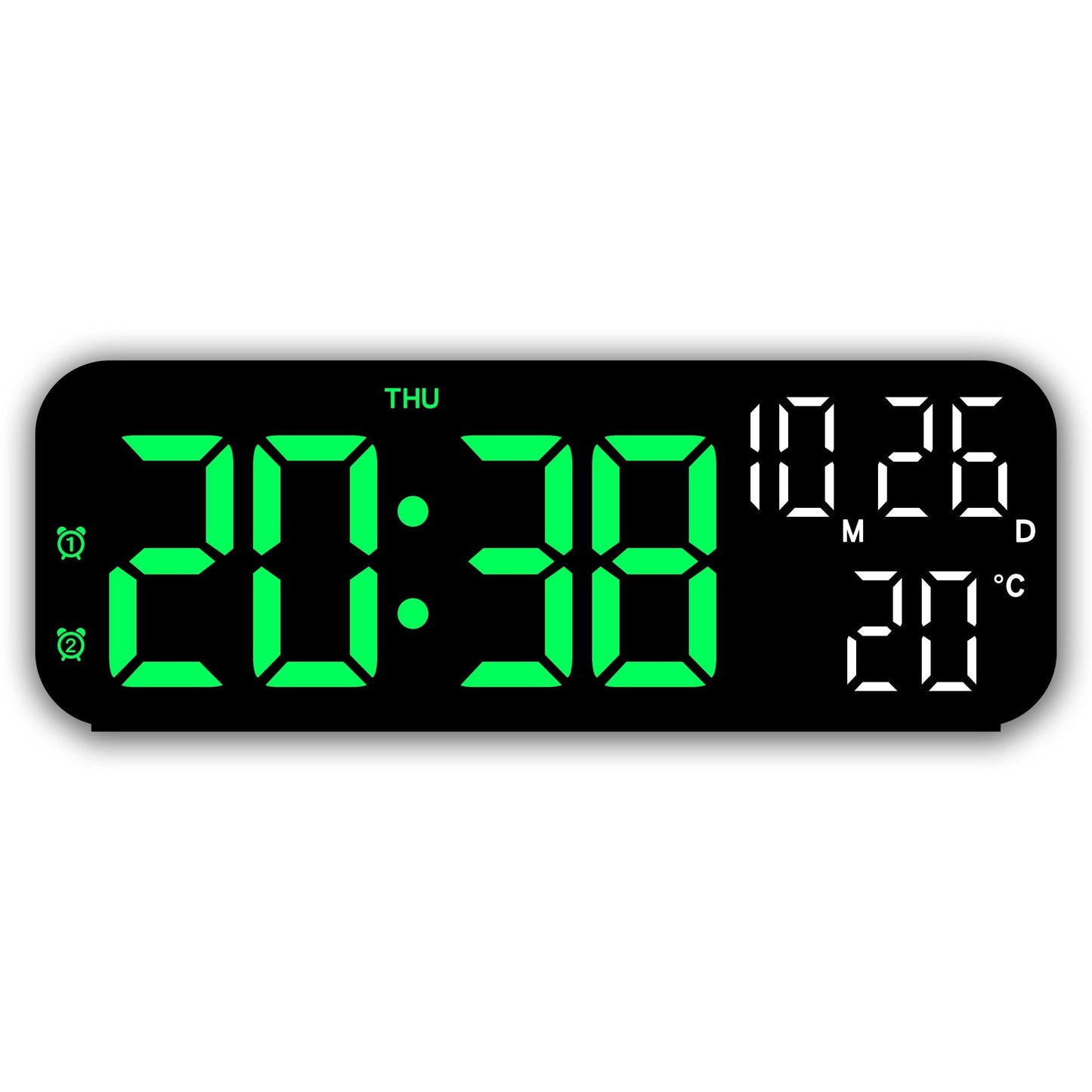 DeskTime - Horloge USB numérique élégant avec date