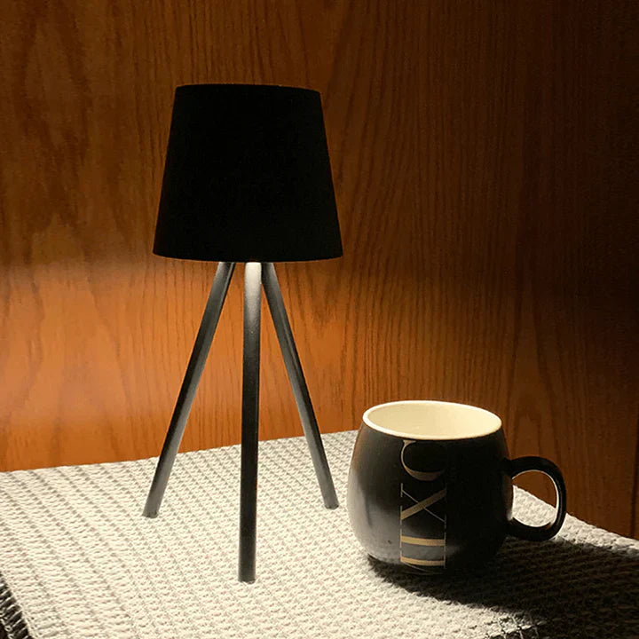 Floroux - Lampe de table LED fine et portable pour un éclairage d'ambiance à la maison