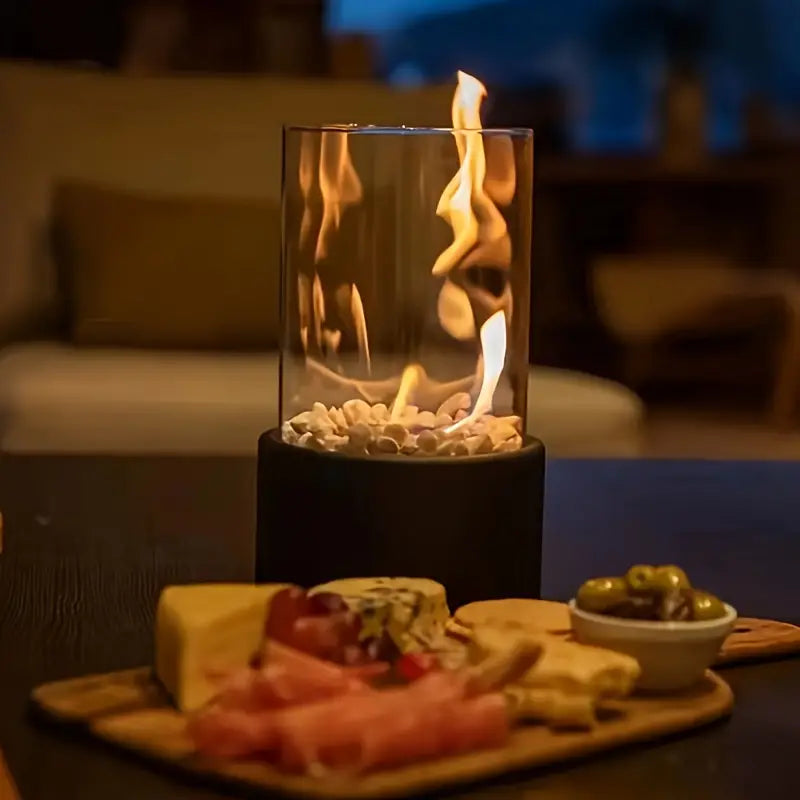 Source de feu portable moderne - GlowFlicker