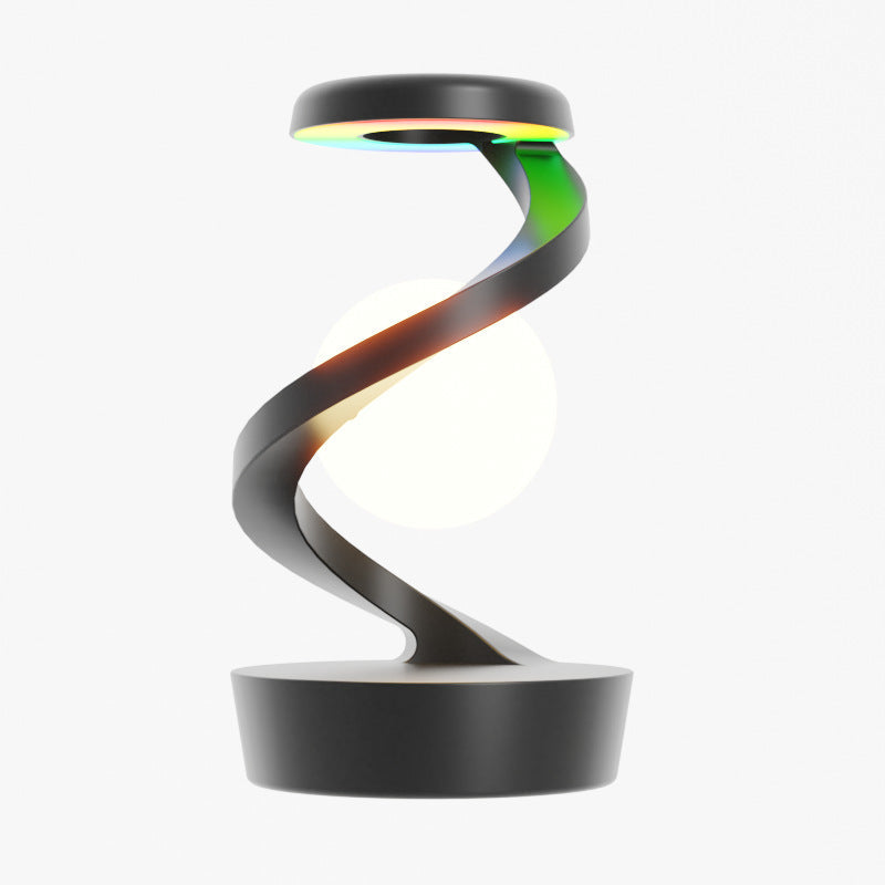 Floroux - Lampe de lune rotative avec chargement sans fil