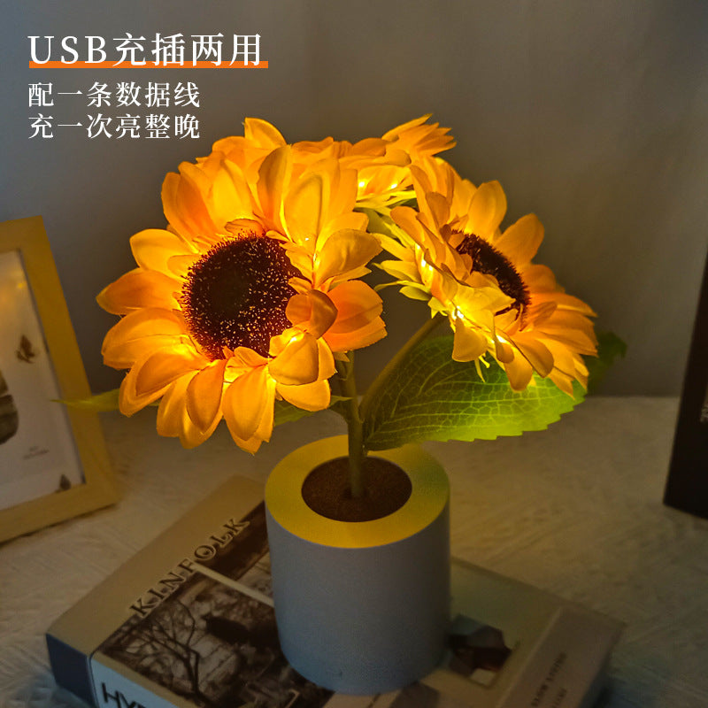 Floroux lampe de tournesol