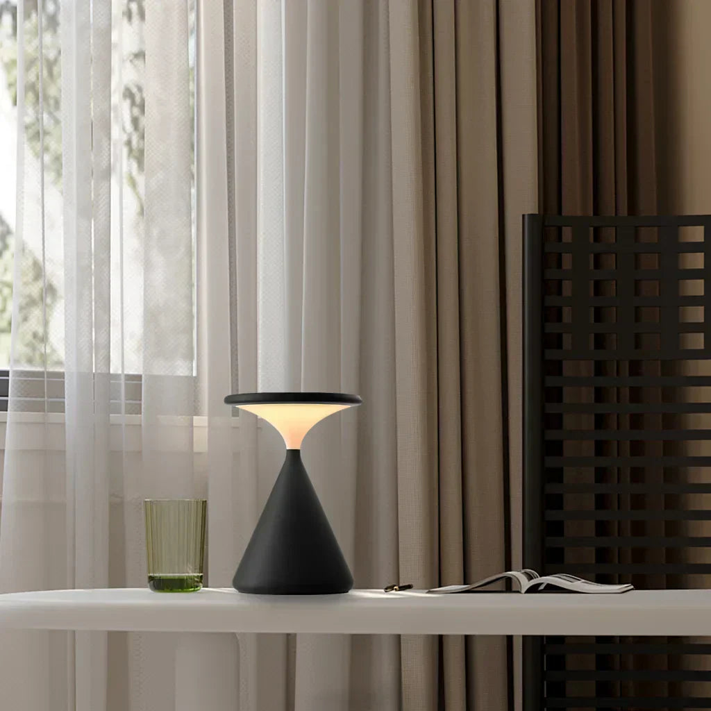 ÉclairLuxe - Lampe Sans Fil Sablier pour Ambiance Parfaite
