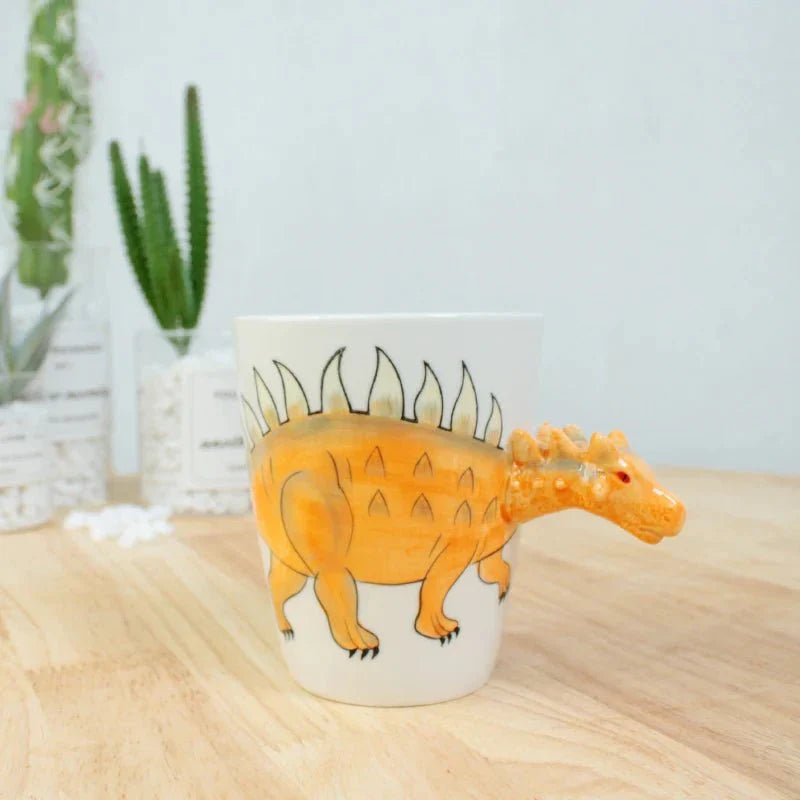 Tasse à café en forme d'animal et de dinosaure