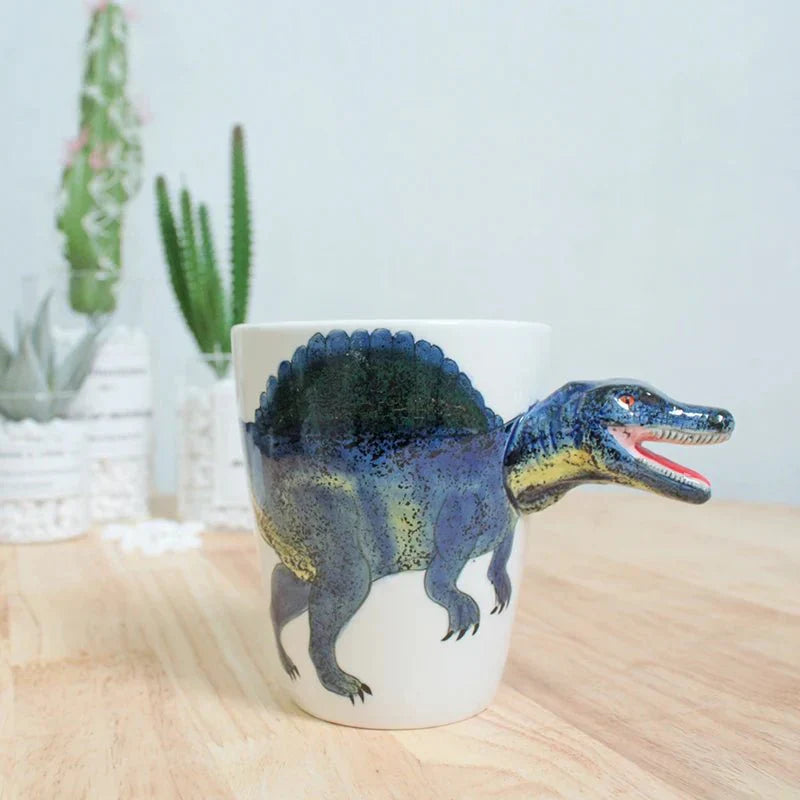 Tasse à café en forme d'animal et de dinosaure