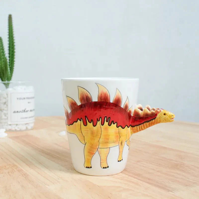 Tasse à café en forme d'animal et de dinosaure