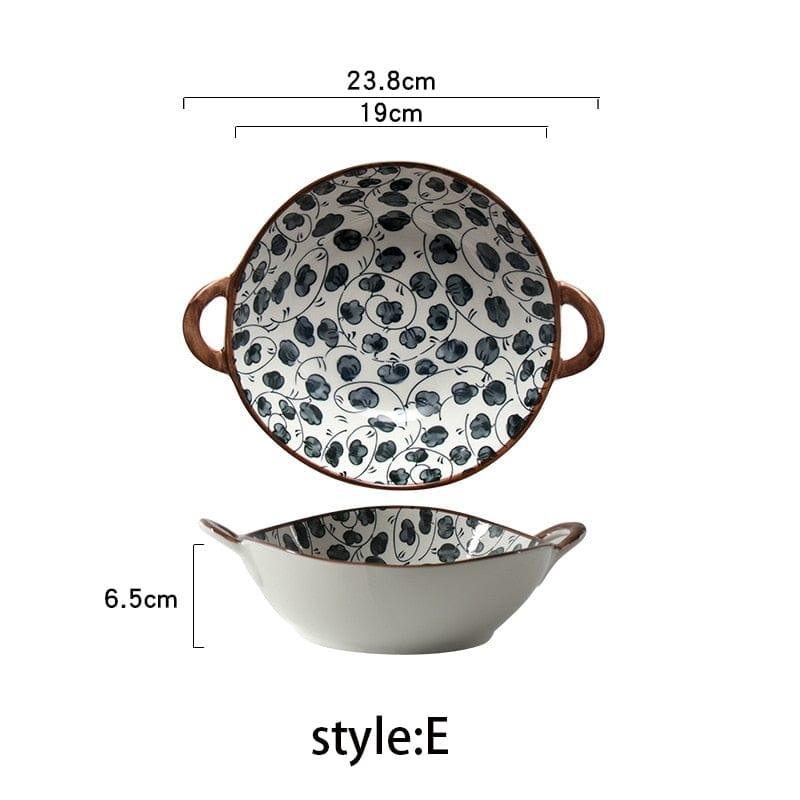 Floroux Decorative Bowl Elegance in Ceramic | Modern Design | Versatile & Elegant