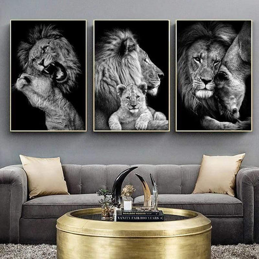 Armure Lion Toile