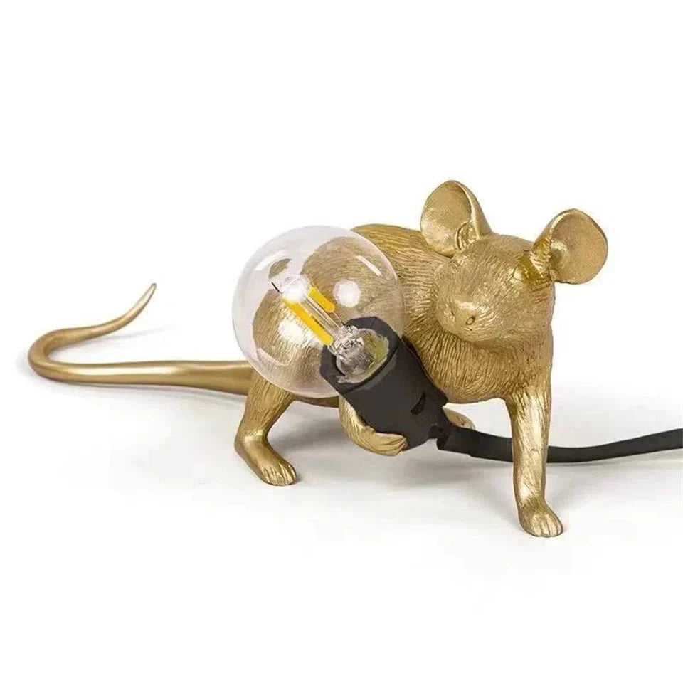 Lampe de table souris Art Deco