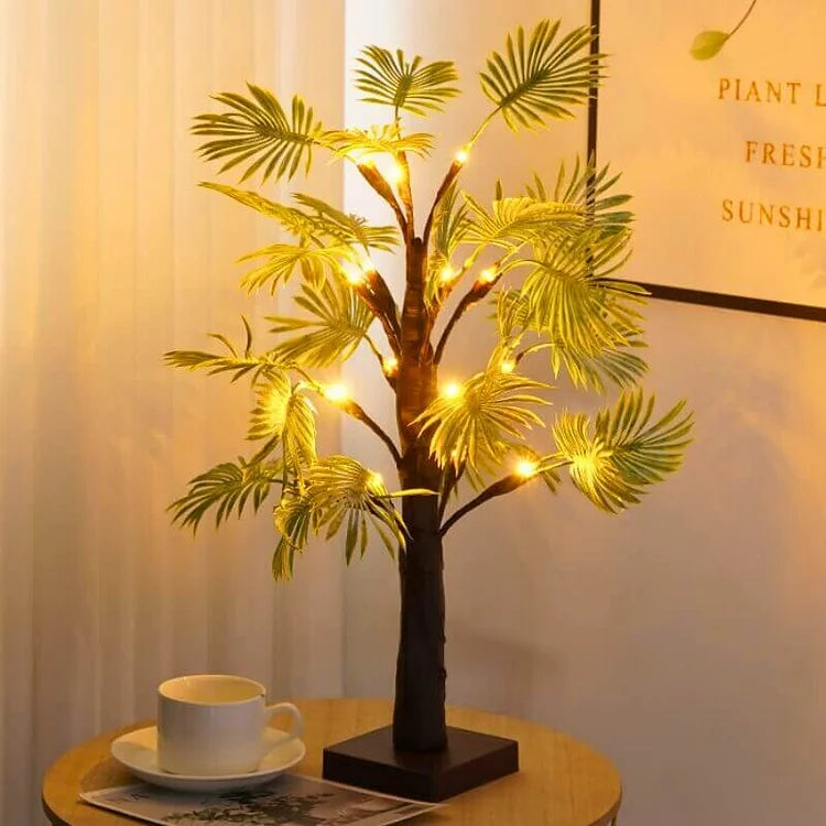 Floroux Lampes LED en forme de feuille de palmier