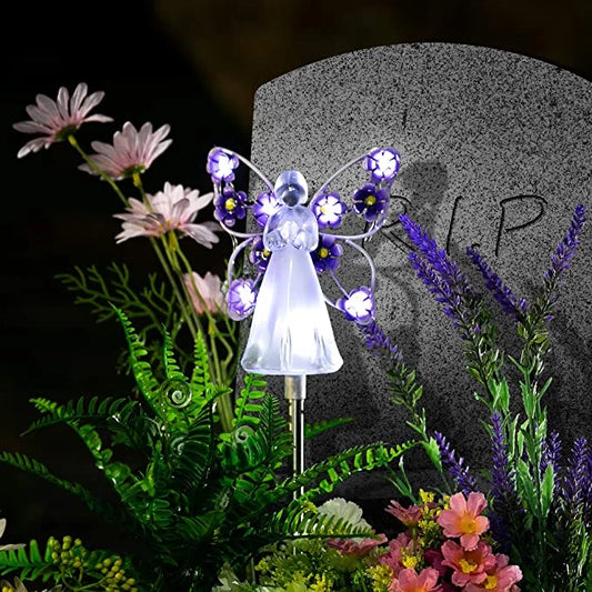 Angelicglow - Boules solaires décoratives pour le jardin