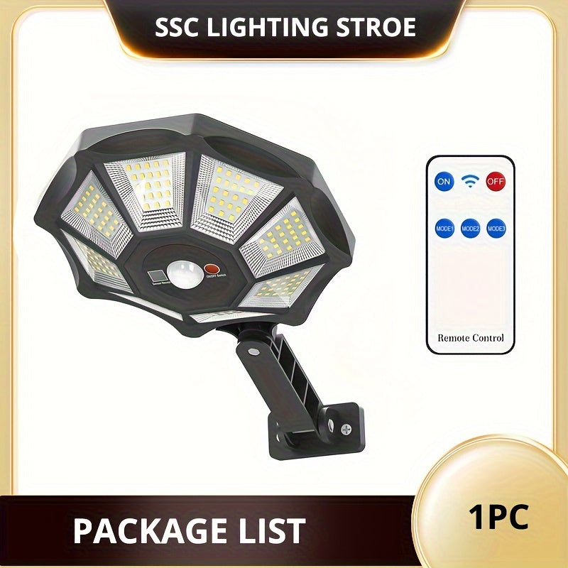 SolarGlow Pro – Lampe de rue LED avec capteur de mouvement