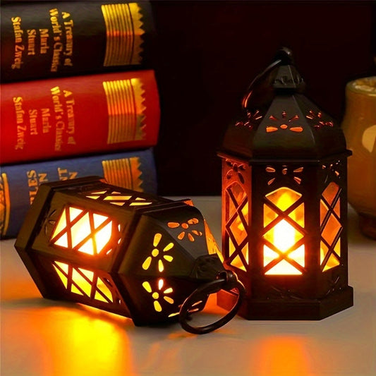 LuxeGlow Lanternes – Ensemble LED Rustique pour Éclairage de Fête