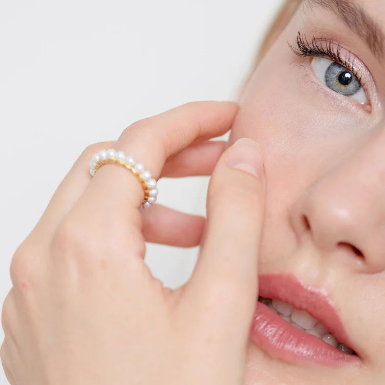 Amaris Bague de Perle Raffinée – Un Bijou Intemporel