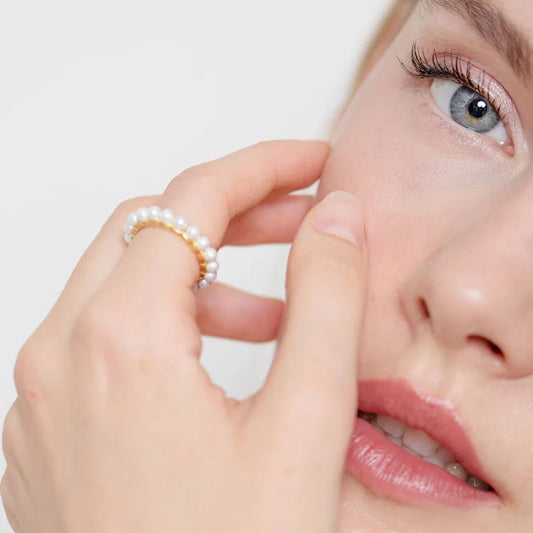 Amaris Bague de Perle Raffinée – Un Bijou Intemporel