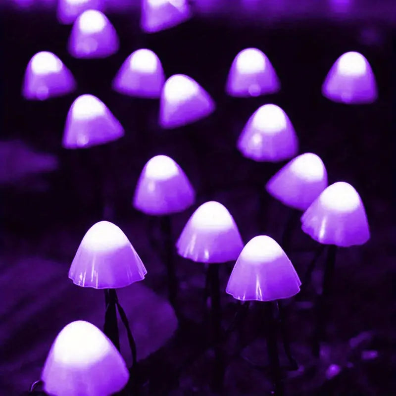 Floroux | Lumières de jardin solaires mystiques