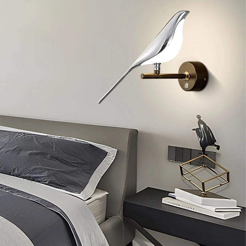 WingSpan - Applique murale pour oiseaux 360° rotatif