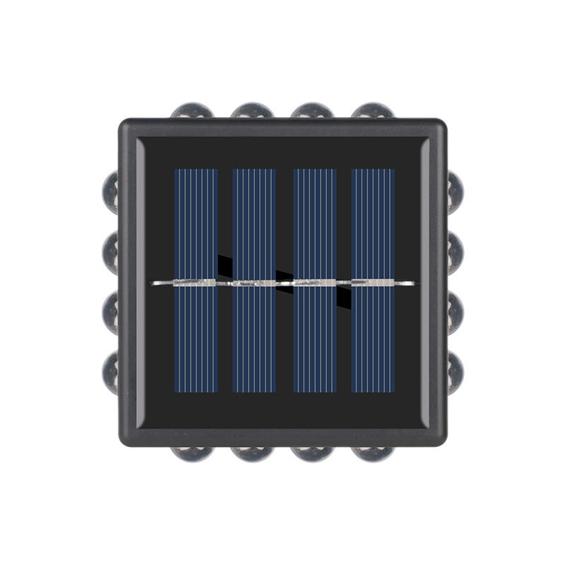 Floroux - Lampe murale solaire LED étanche pour espaces extérieurs