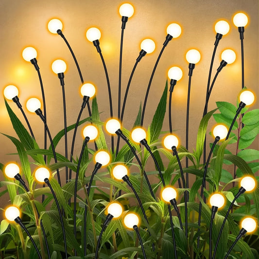 SolarFirefly Lights - Décoration de jardin LED élégante pour l'extérieur