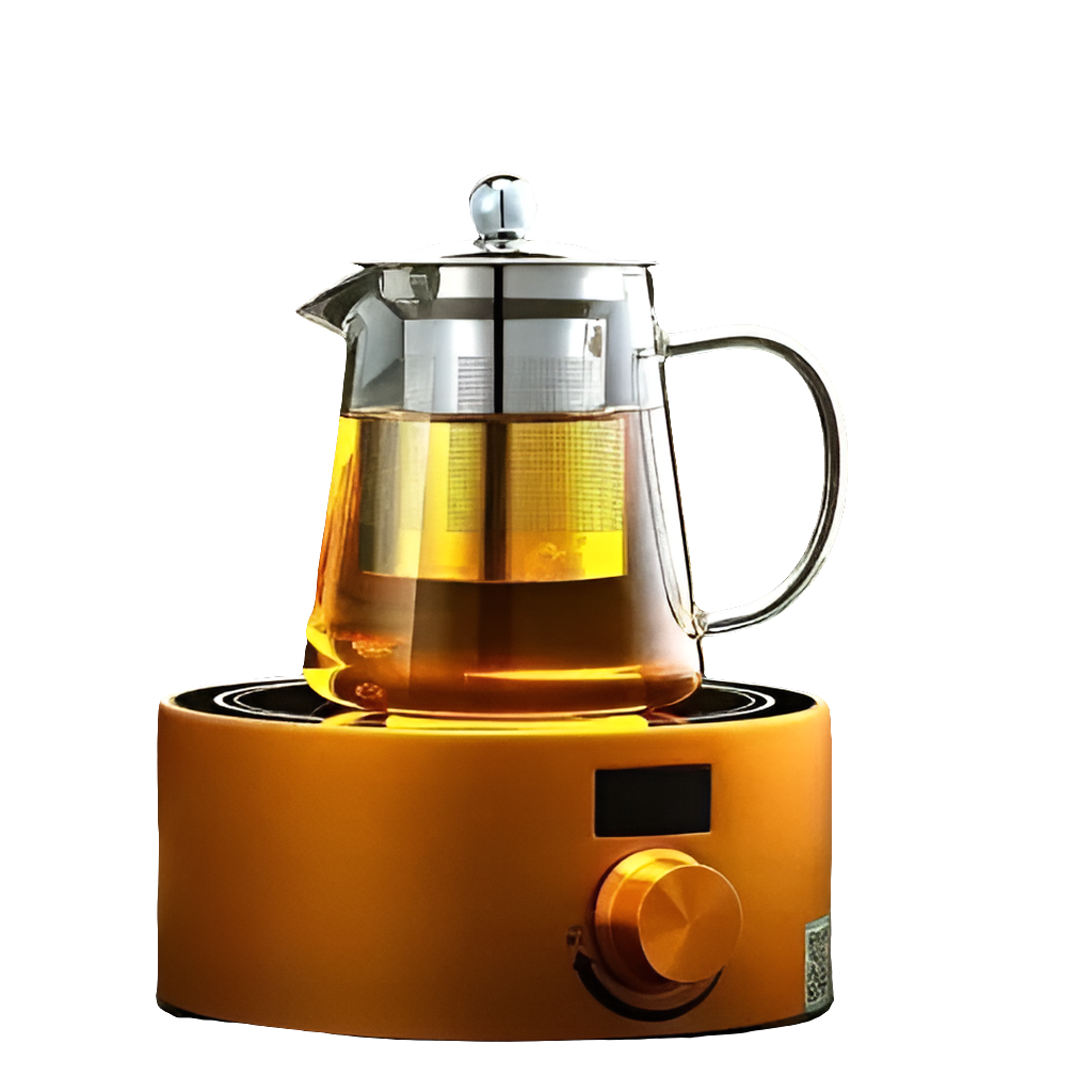 Théière en borosilicate avec infuseur