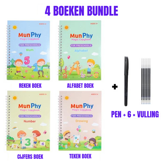 ScribbleJoy Livre - Cahier Educatif Réutilisable pour Enfants