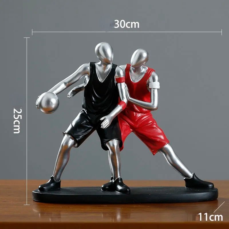 Ornements de décoration intérieure de joueur de basketball