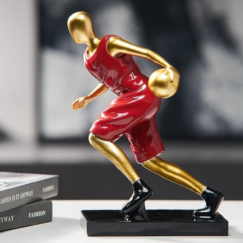 Ornements de décoration intérieure de joueur de basketball