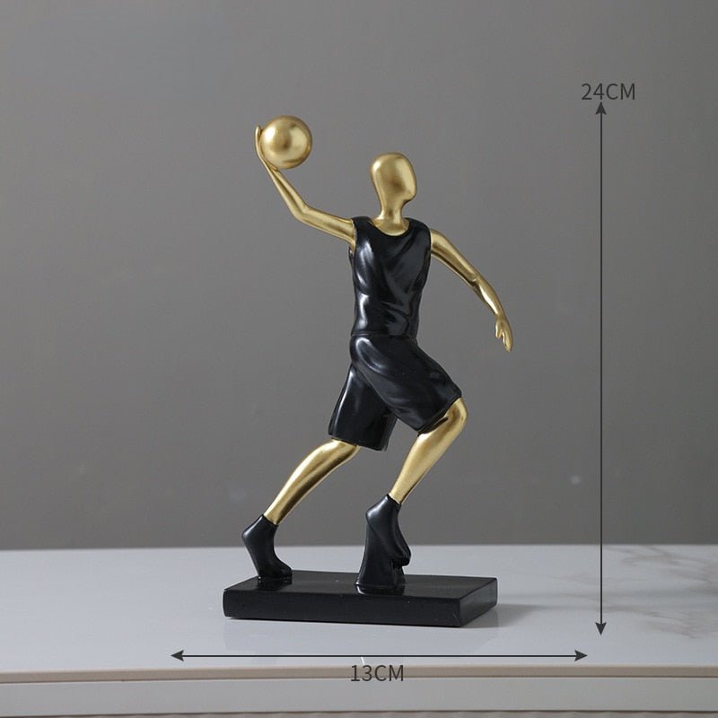 Ornements de décoration intérieure de joueur de basketball