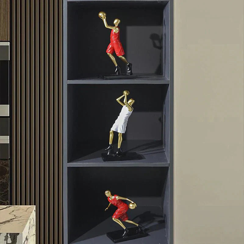 Ornements de décoration intérieure de joueur de basketball